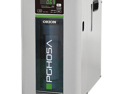 純度99.999%&露点-50℃以下の水素を自動生成○水電解水素発生装置